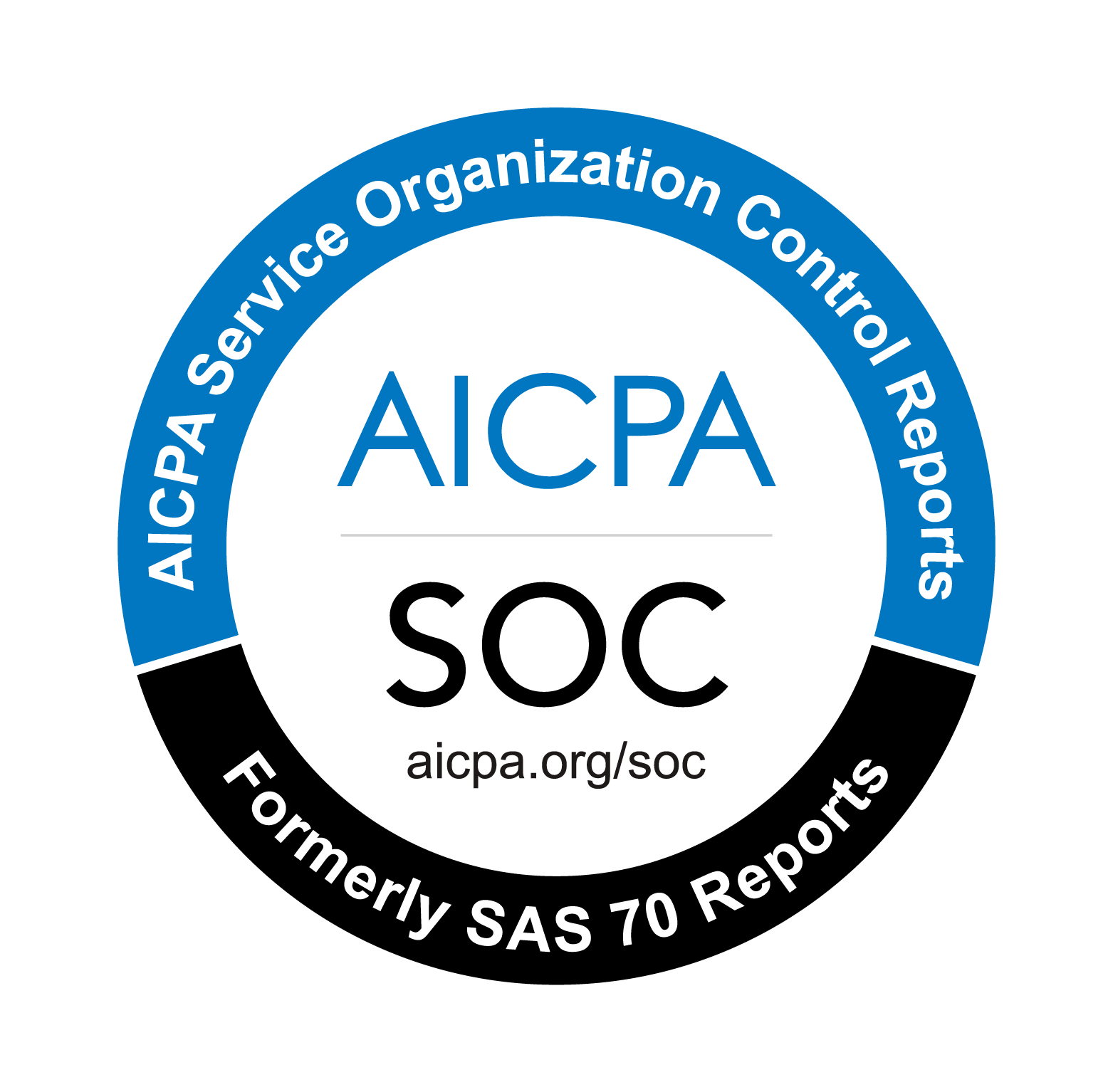 AICPA SOC Security Certification Logos