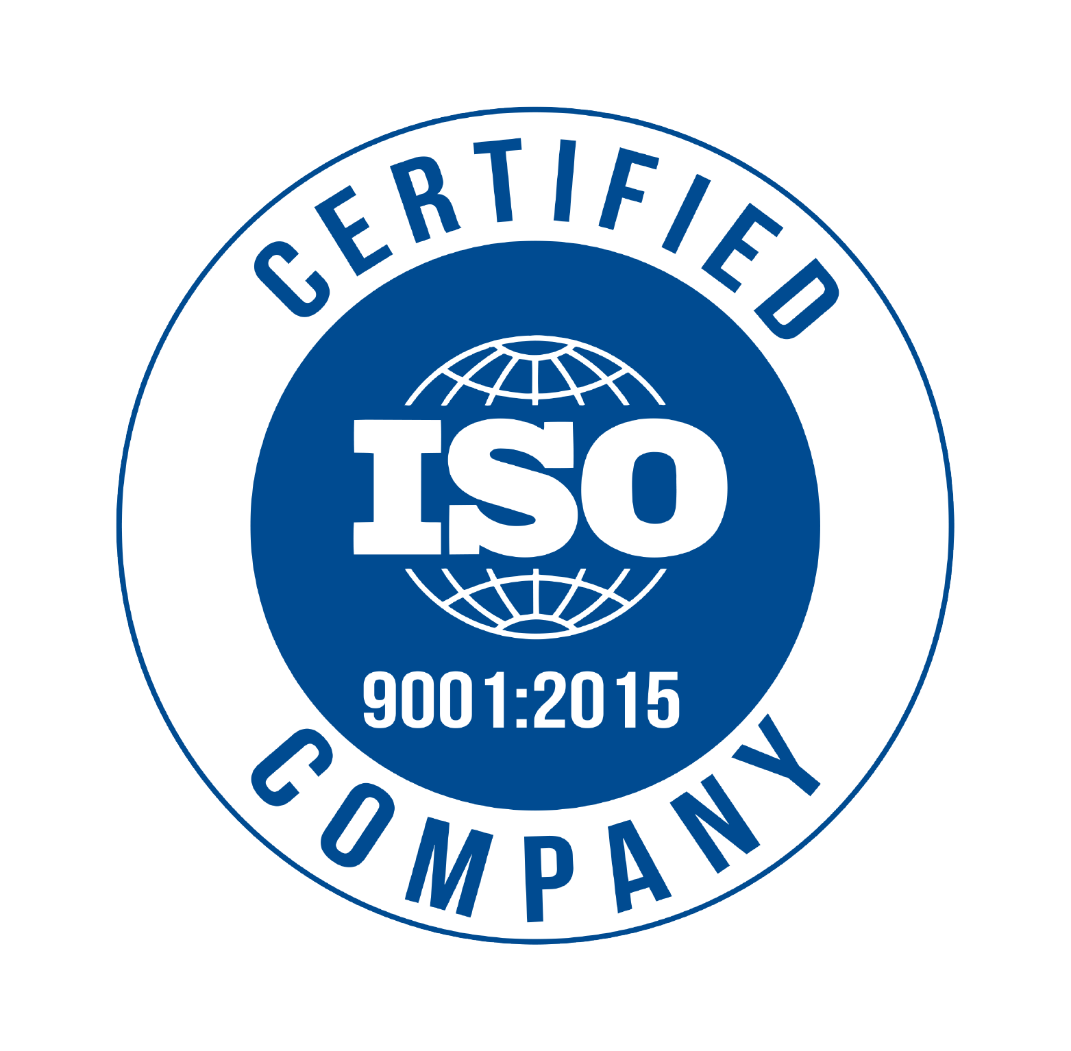 ISO 2015 Security Certification badge