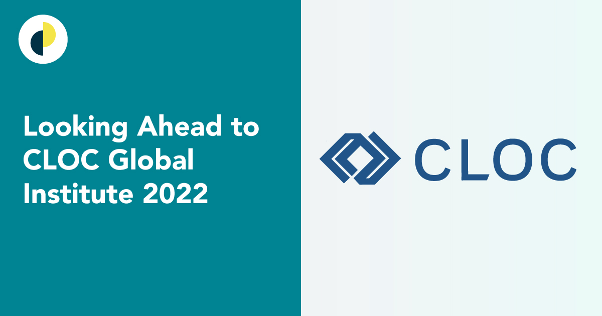 Looking Ahead to CLOC Global Institute 2022 Casepoint at CLOC